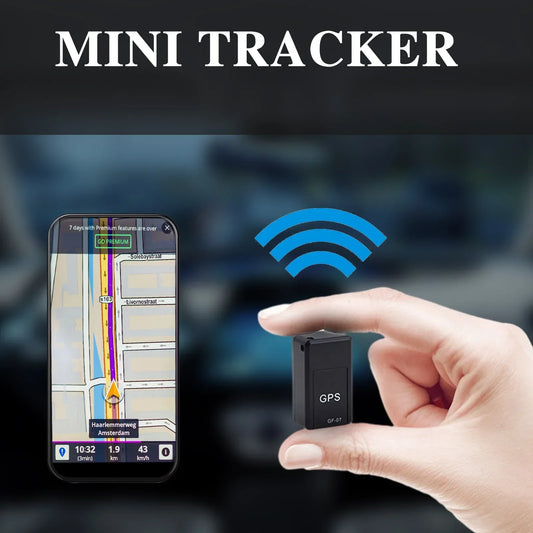 Get your GPS tracker | Mini Gps Tracker Magnetic | Gps Tracking Device Ideal For Kids, Elderly, Wallet, Luggage And Vehicles