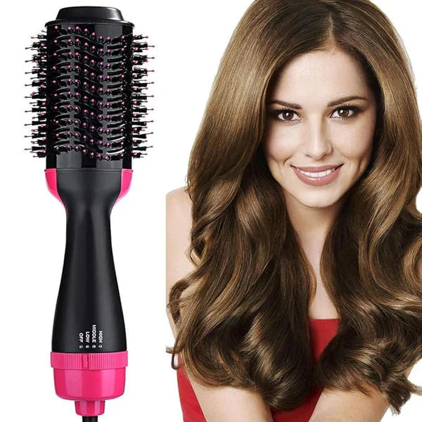 One Step 3 in 1 Hair Dryer and Volumizer / Hot Air Brush - Comb For Drying, Straightening, and Curling