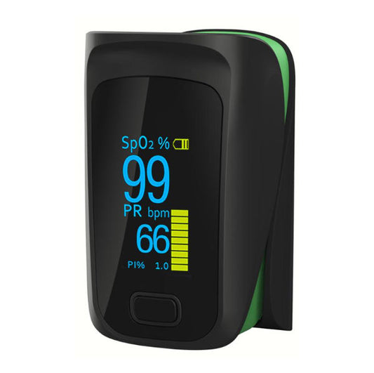 Yonker Pulse Oximeter YK-84 – Fingertip Blood Oxygen & Pulse Rate Monitor with OLED Display for Home & Medical Use