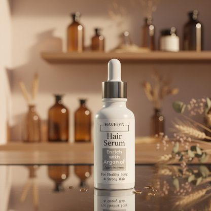 Hair Growth Serum Enriched with Argan Oil – For Healthy, Long, Strong & Shiny Hair | Anti-Hair Fall, Deep Conditioning & Scalp Repair
