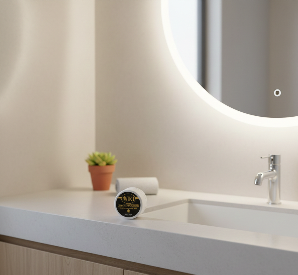 WIKI Night Cream – Black & Blue Edition | Deep Repair, Whitening, Anti-Aging & Moisturizing Night Treatment for Bright, Smooth, Glowing Skin black colour